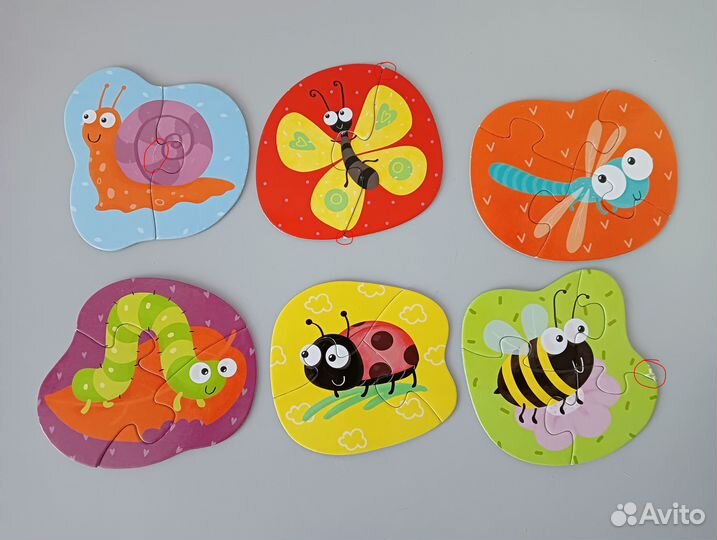 Пазл Dodo 6 в 1