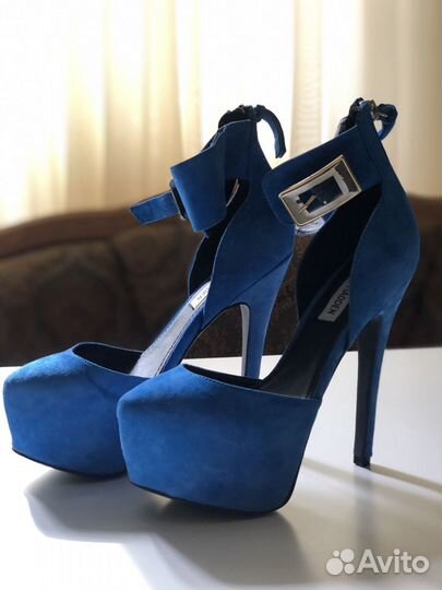 Туфли синие 36 steve madden