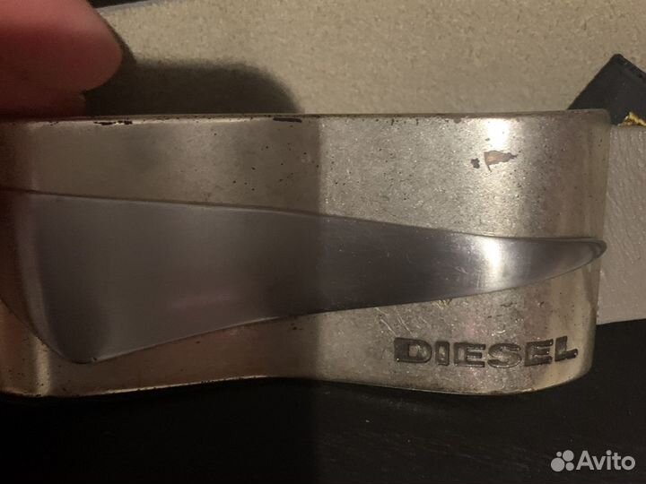 Diesel пояс кожанный