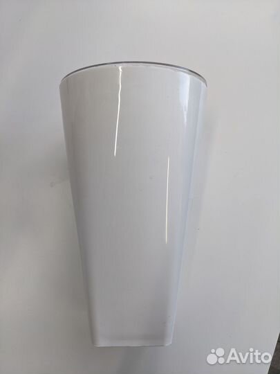 Горшок с автополивом, пластик