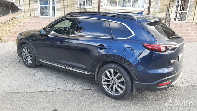 Рейлинги Мазда Mazda CX-9 (2017- ), черные