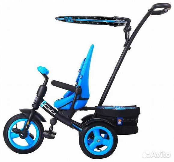 Детский велосипед с ручкой