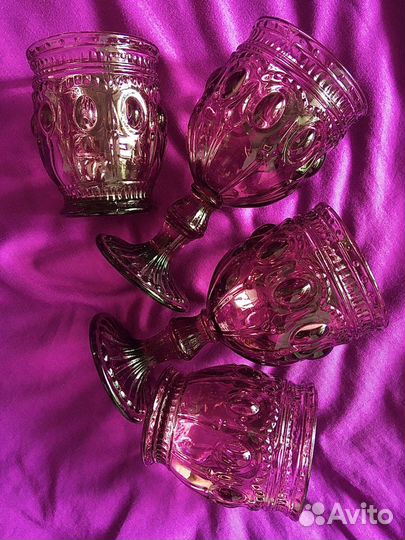 Бокалы и стаканы «Аметист» комплект (4 штуки)