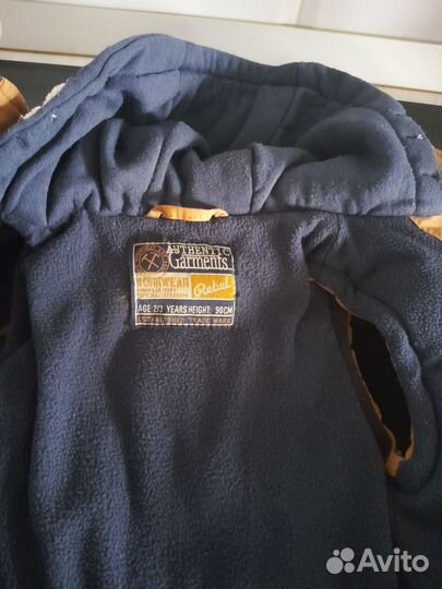 Жилетка на мальчика 80-86 и шапка 42-44