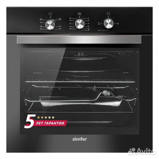 Газовый духовой шкаф Simfer B6GB12016