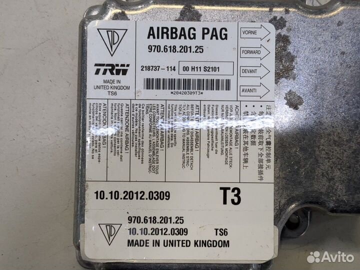 Блок управления airbag Porsche Panamera, 2013