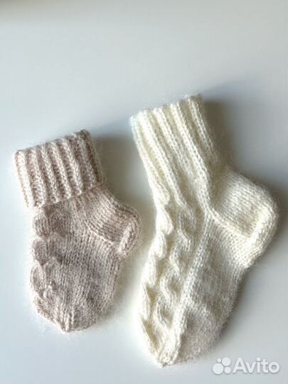 Детские носочки шерстяные