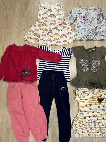 Вещи пакетом на девочку3-4 года