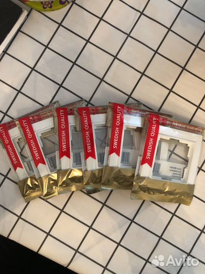 Рамки 6шт Werkel на 1 пост белые W0012001