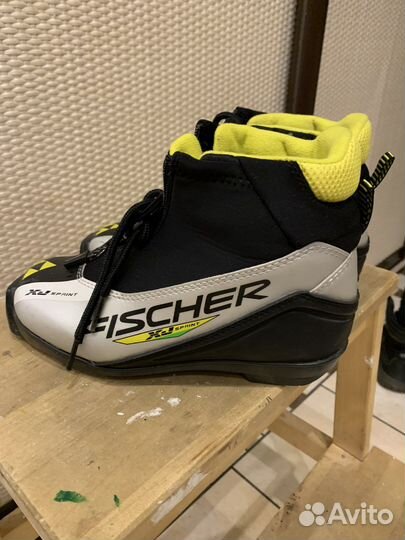 Ботинки лыж детские Fischer р.34-35 стелька 22 см