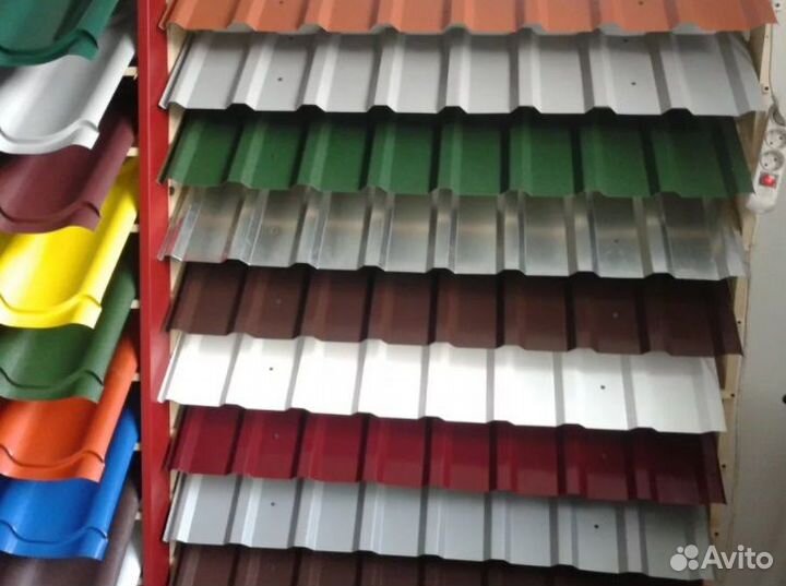 Профнастил профлист мп20 красный