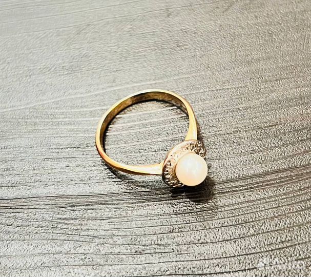 Золотое кольцо, серьги, кулон 583 проба
