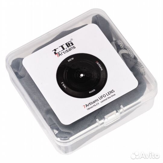 Объектив 7artisans 18mm F6.3 II Fuji X, черный