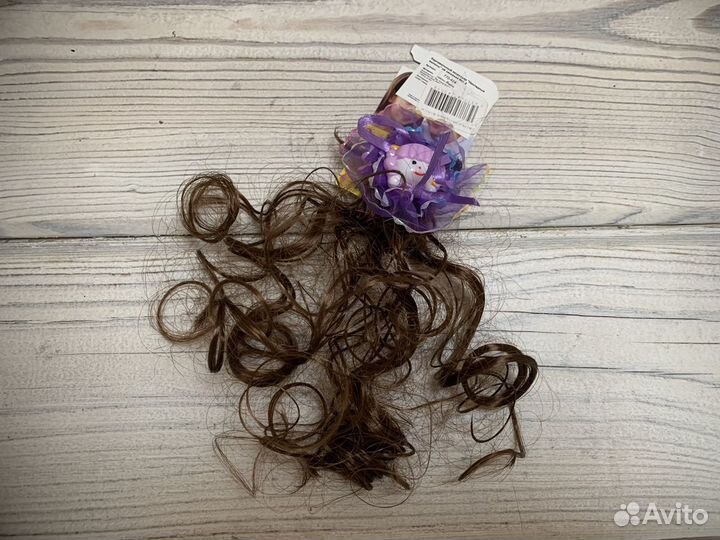 Волосы на заколке автомат