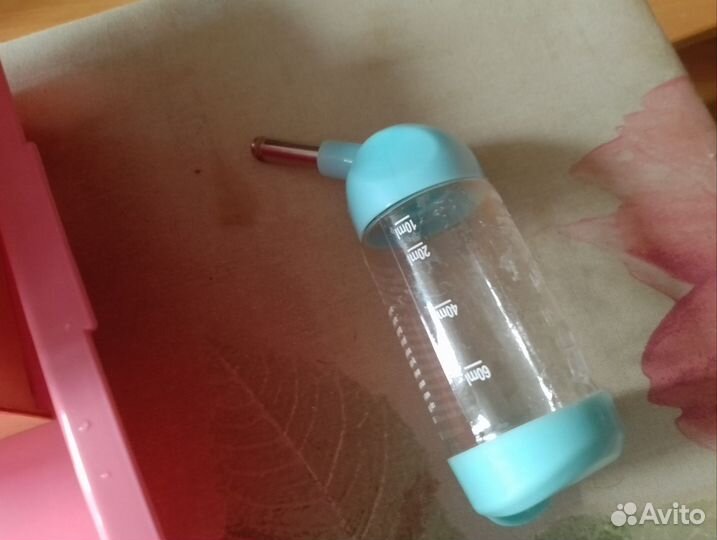 Клетка для грызунов с вещями