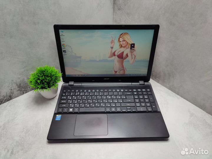 Игровой ноутбук Acer i3/GF820m/SSD/HDD