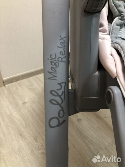 Стульчик для кормления chicco polly magic relax