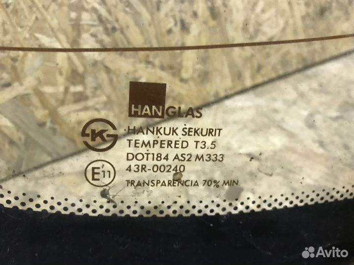 Шевроле ланос стекло заднее