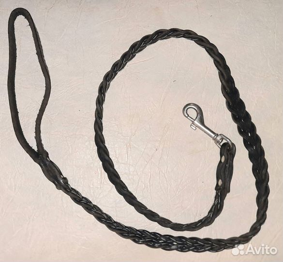 Кожаный ошейник для собак