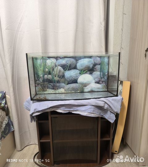 Аквариум с тумбой 100 литров