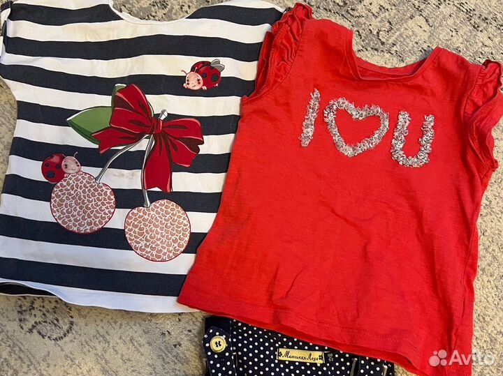 Пакет вещей на девочку 98