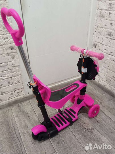Самокаты новые для малышей с подножкой