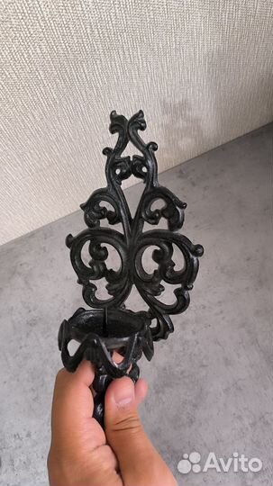 Каслинское литье Настенный Подсвечник