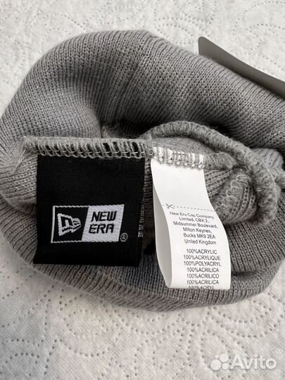 Шапка New Era Essential Cuff Beanie NE Оригинал