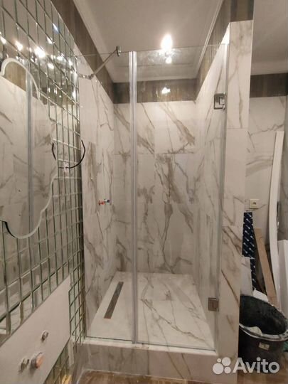 Стеклянная перегородка