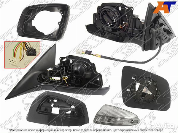 Зеркало mercedes C-class W204 06-14