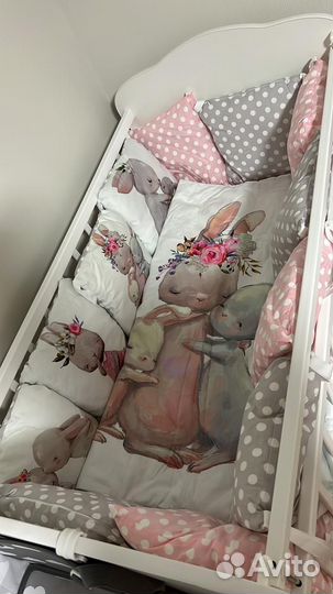 Бортики на кроватку