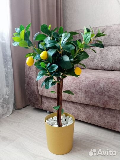 Искусственное дерево/лимон