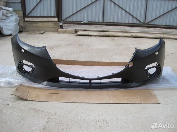 Бампер передний под омыватель Mazda 3 BM BN 13-15