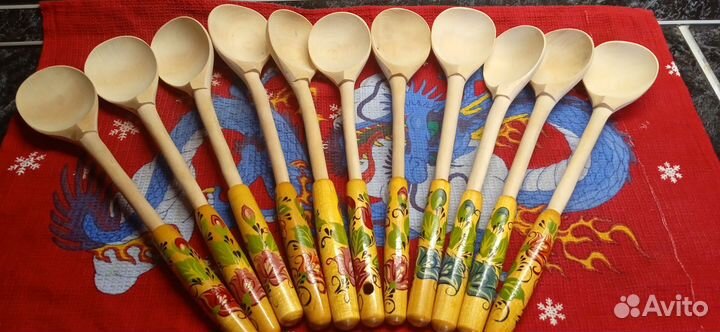 Хохлома набор столовой посуды