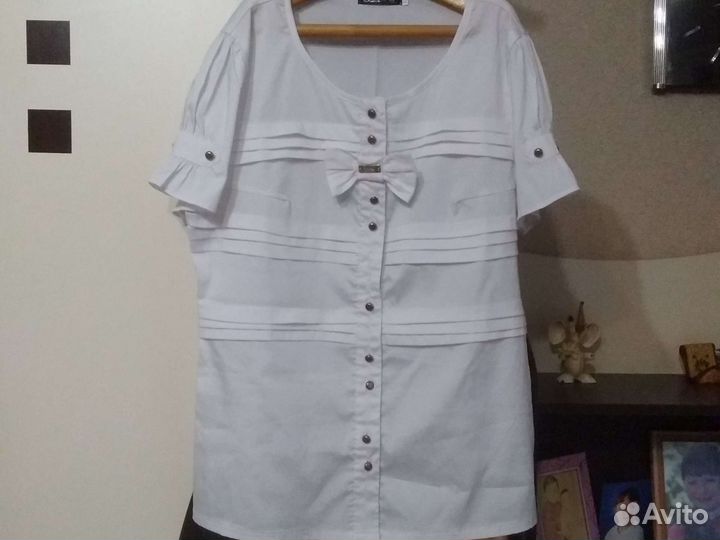 Блузка белая для девочек