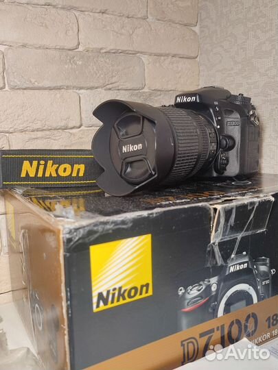 Nikon D7100 18-105 VR Kit (пробег 98тыс)