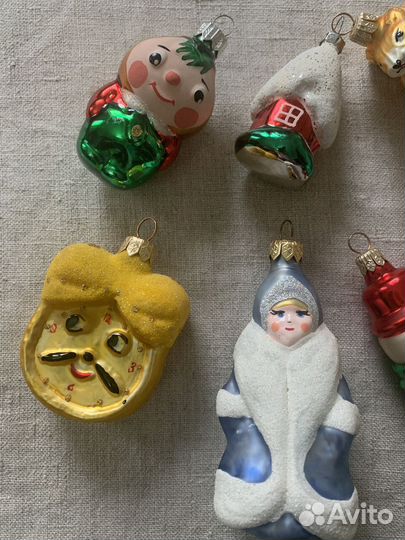 Елочные игрушки коллекционные