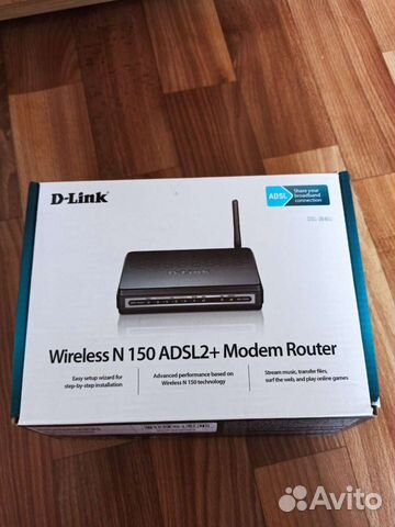 Adsl роутер модем D-Link DSL 2640U