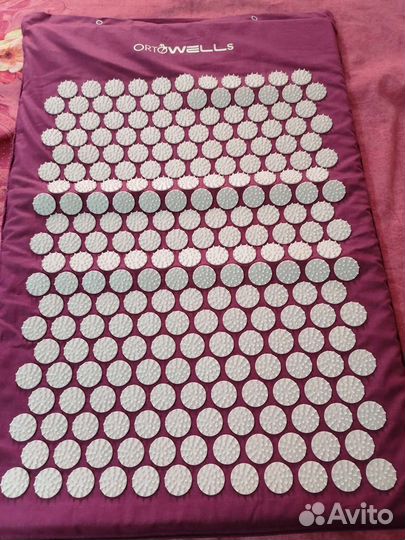 Массажный коврик Кузнецова размер68*46+валик