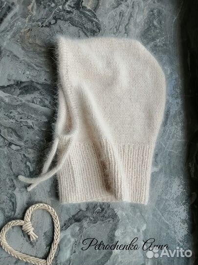 Капор капюшон вязаный