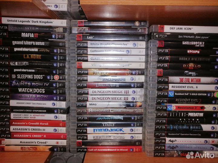 Диски игры для ps3