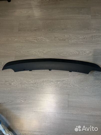 Юбка заднего бампера hyundai Santa Fe 3 2015-18