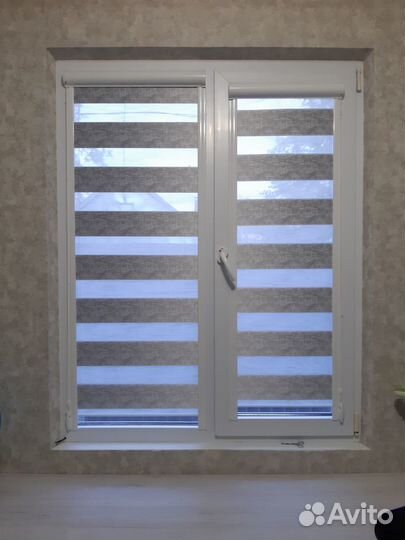 Рулонные шторы день ночь, свое производство