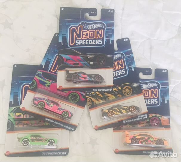 Hot Wheels Neon Speeders
