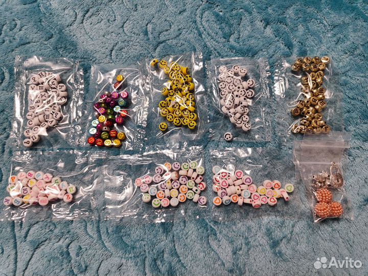 Набор бусин, Мини-штифты, крюк