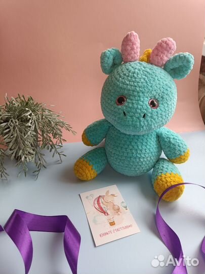 Вязаные игрушки ручной работы