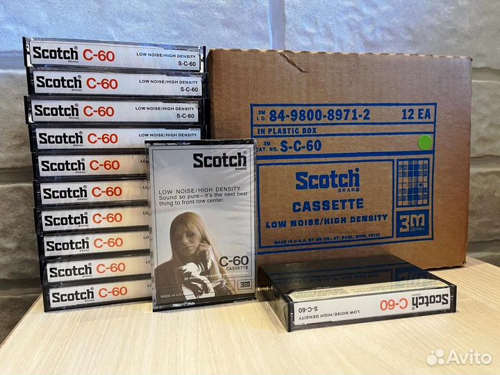Аудиокассеты Scotch C-60