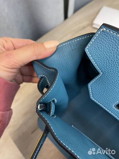 Сумка Hermes Birkin 40 Clemence GHW