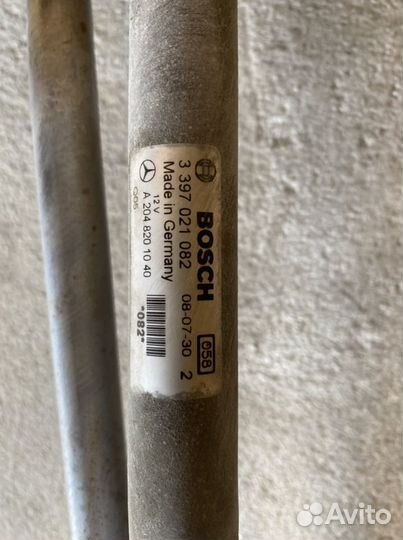 Мотрчик тропкция дворников Mercedes w204