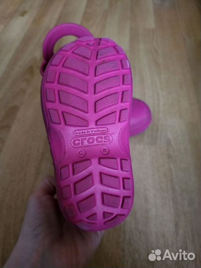 Резиновые сапоги crocs